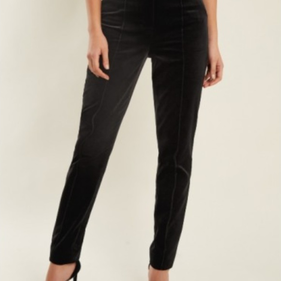 Diane Von Furstenberg High-Waist Skinny Velvet - Picture 3 of 5